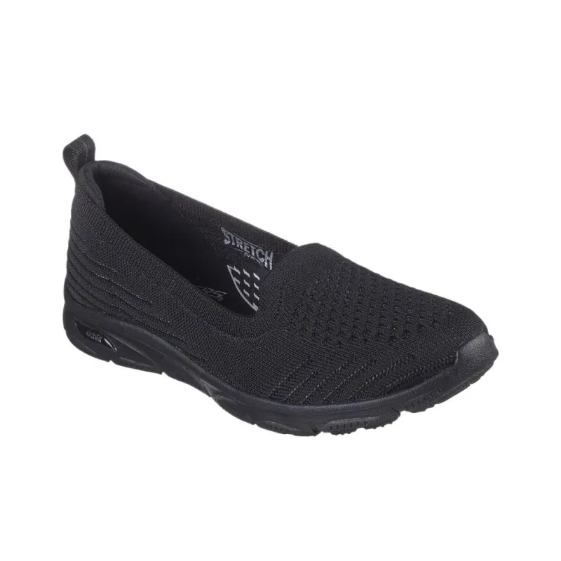 Skechers Low Top Casual Shoes Women's Black-2
