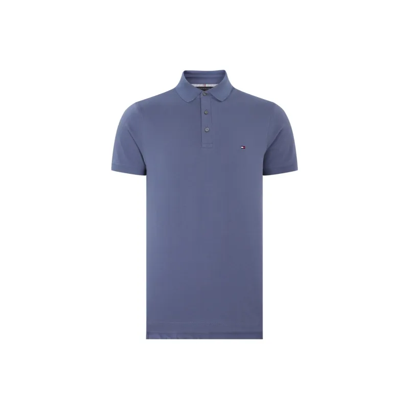 Tommy Hilfiger Logo embroidered Cotton Polo Shirt-0