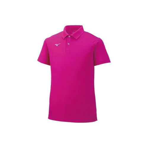 Mizuno Polo Shirts Men Pink
