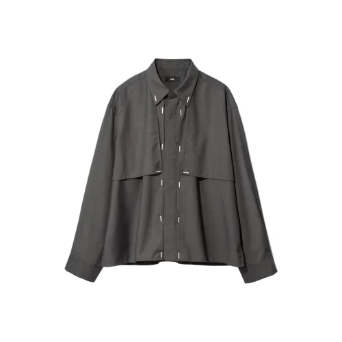 HARE Shirts Men Gray