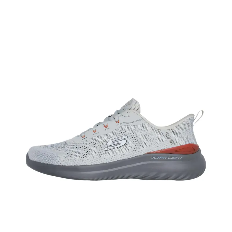 Skechers BOUNDER 2.0 Low Top Training Shoes Men's Gray-0