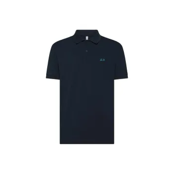 SUN68 Floral print Polo Shirt