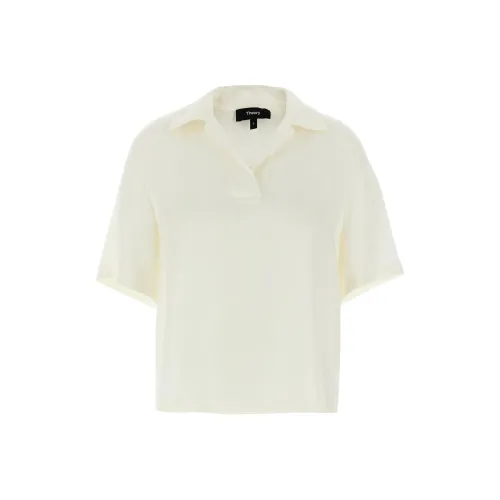 THEORY Oversized Polo Shirt