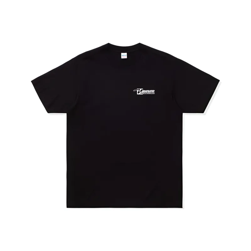 UNDEFEATED Straight T Shirt Unisex Black-1