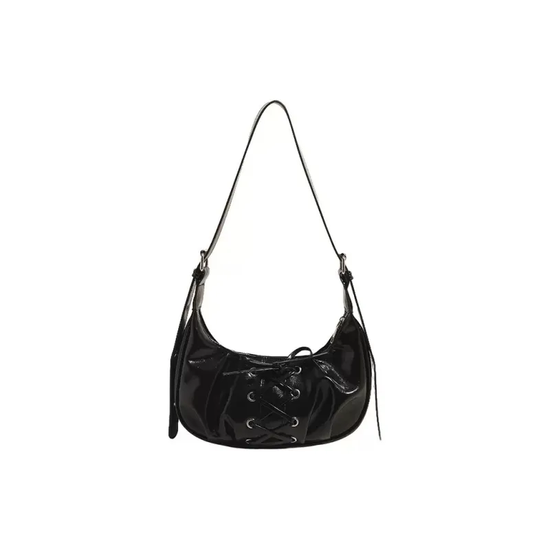 SEPTWOLVES PU Dumpling Bag Shoulder Bag Women's Multicolor-0