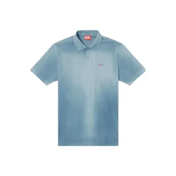 DIESEL Polo Shirt Men's Light Blue