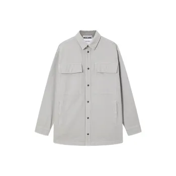 MOSCHINO Shirts Men Gray