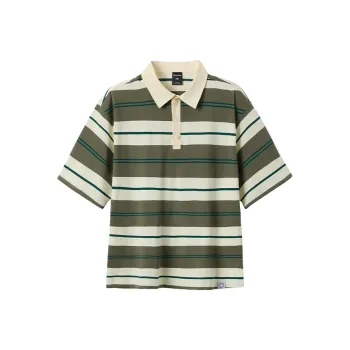 WAYNEXZAVIER Polo Shirt Men's Army Green Apricot