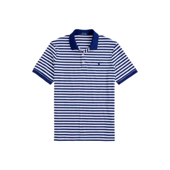 Polo Ralph Lauren SS23 Polo Shirt Men's Blue White