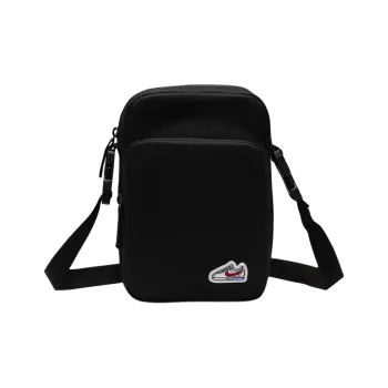 Nike Cortez Heritage Polyester Crossbody Bag Unisex Black