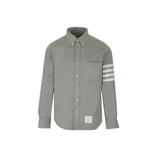 THOM BROWNE Jackets Men Gray