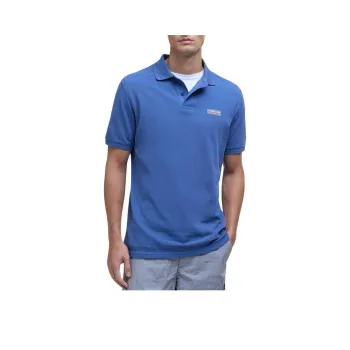 BARBOUR Polo Shirt Men's North Sea Blue