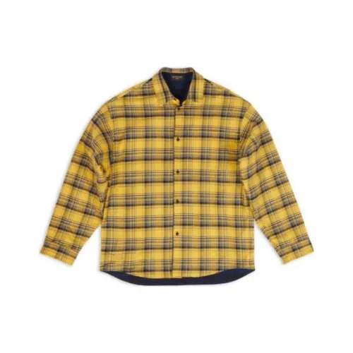 Balenciaga Shirt Regular Fit Men's Yellow