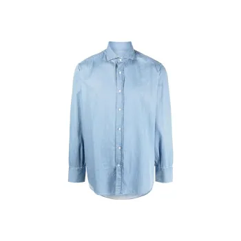 Brunello Cucinelli Buttoned Denim Shirt