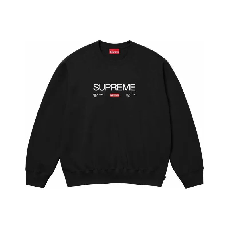 Supreme Established Crewneck-2