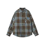 Blue Brown Plaid