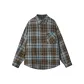 Blue Brown Plaid