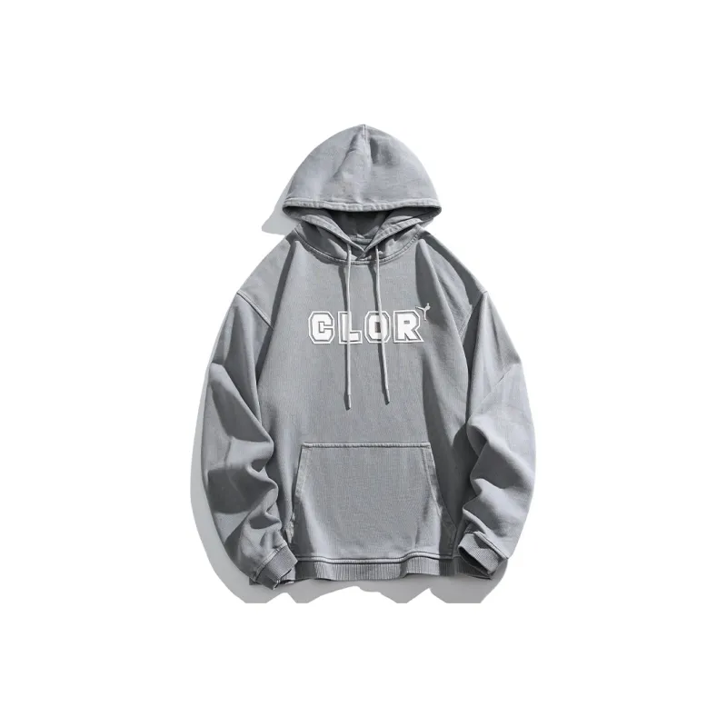 CLOR Sweatshirts Unisex Gray-0