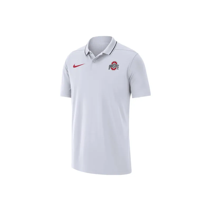 Nike Ohio State Men's Nike Dri FIT College Coaches Polo-0