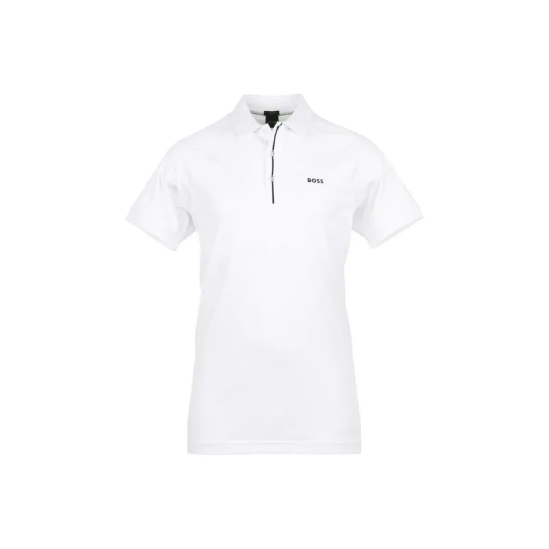 HUGO BOSS Contrast Panel Polo Shirt-0
