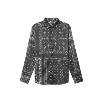 ANDREW MACKENZIE Shirt Men's Black