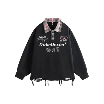 DUKE+DEXTER Polo Shirt Unisex Black