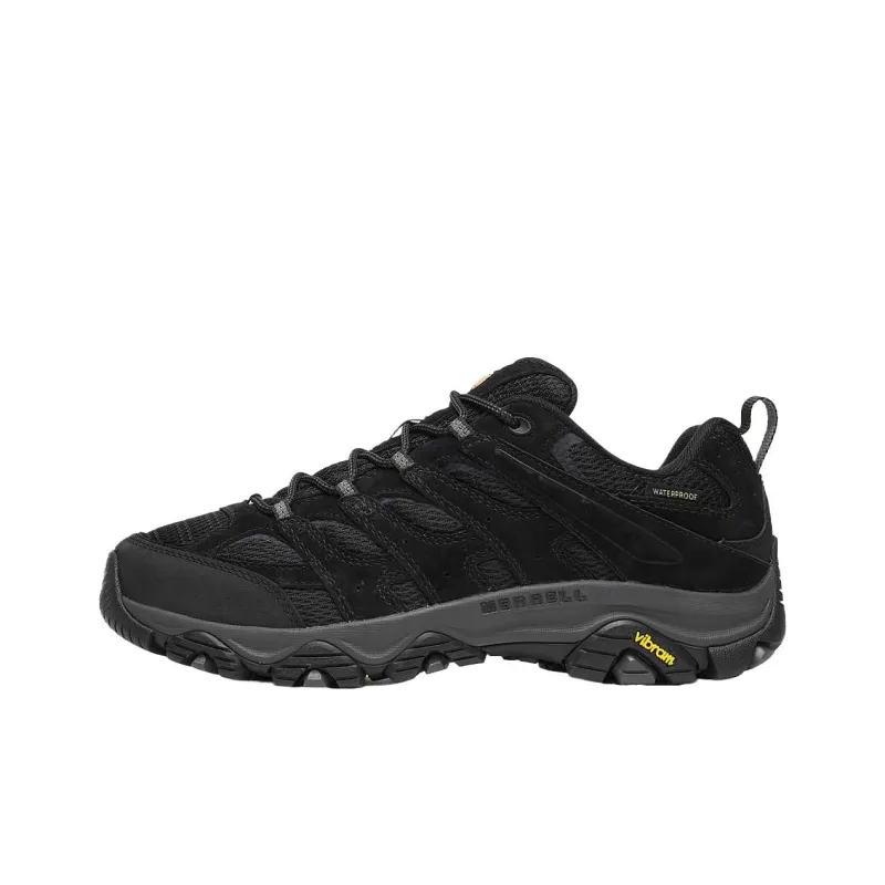 MERRELL MOAB 3 Low Top Hiking Shoes Men's Black-0