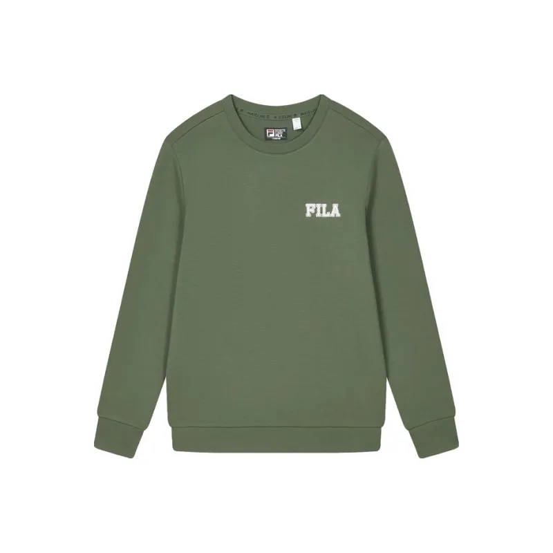 FILA Sweatshirts Men Military Green-0