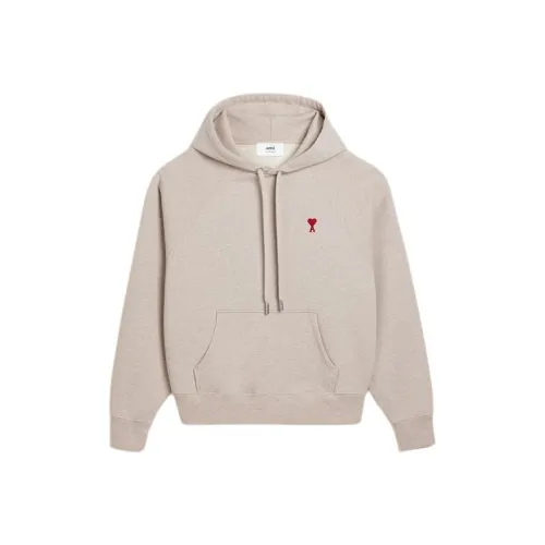 AMIPARIS Paris Ami De Coeur Logo Embroidered Drawstring Hoodie