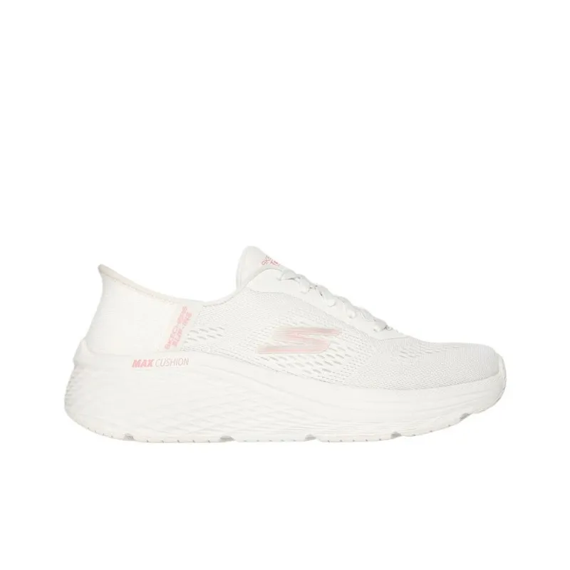 Skechers Max Cushioning Elite 2.0 Low Top Running Shoes Women's White-1
