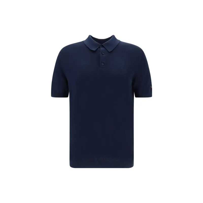 Paul & Shark Polo Shirts Men Marine Blue-0