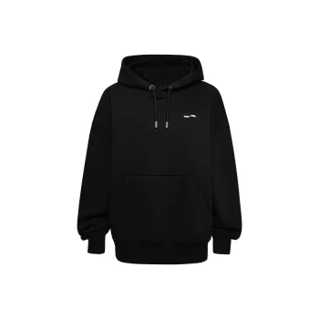 Side Sweatshirt Unisex Pure Matte Black