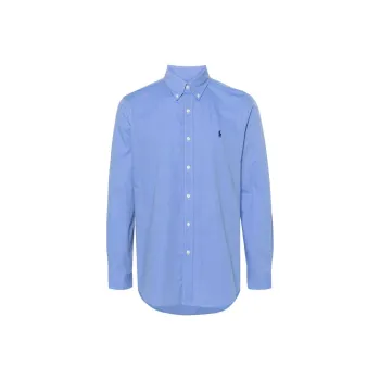 Polo Ralph Lauren Pony Embroidered Curved Hem Shirt