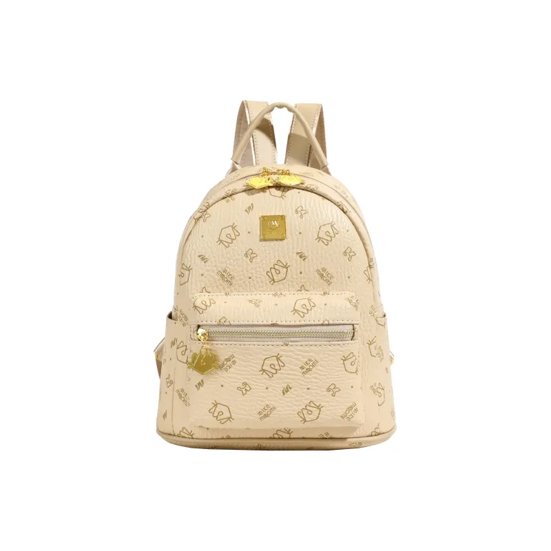 FCTOSSR PU Backpack Regular Women's Beige/Pink/Brown/Black-27