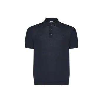 MALO Polo Shirts Men Dark Blue