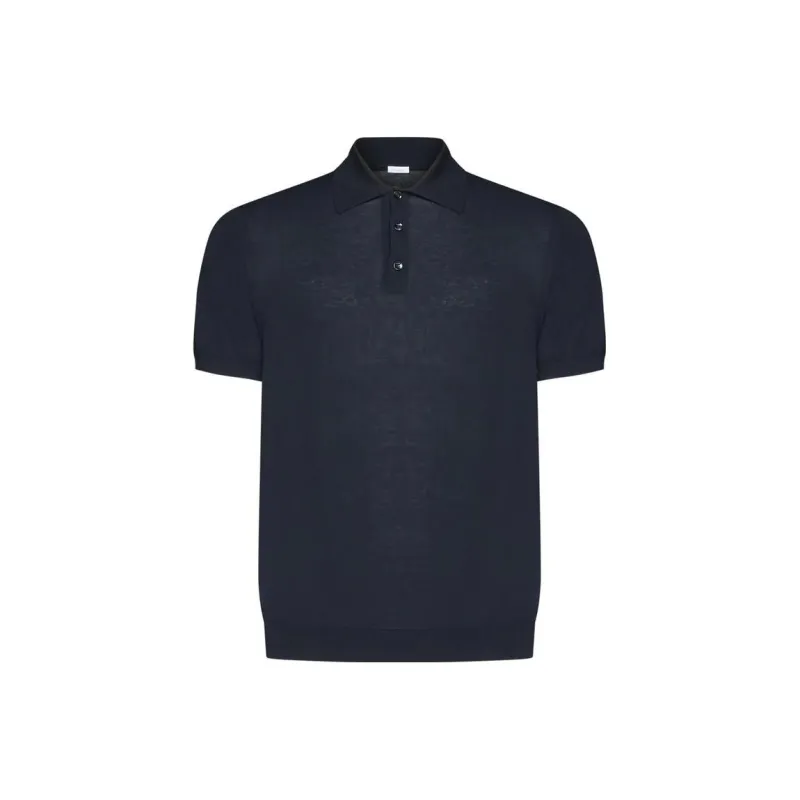 MALO Polo Shirts Men Dark Blue-0