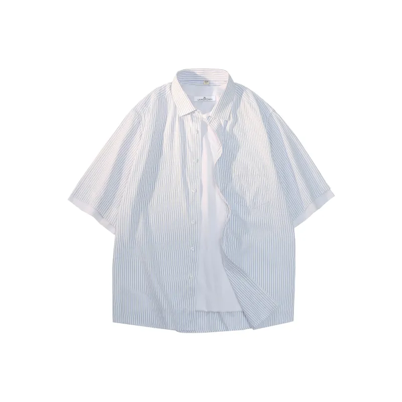 LIVINGTOWN Shirt Unisex D08 6 Blue-10