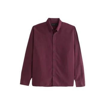 Abercrombie＆Fitch Shirt Men's Fuchsia