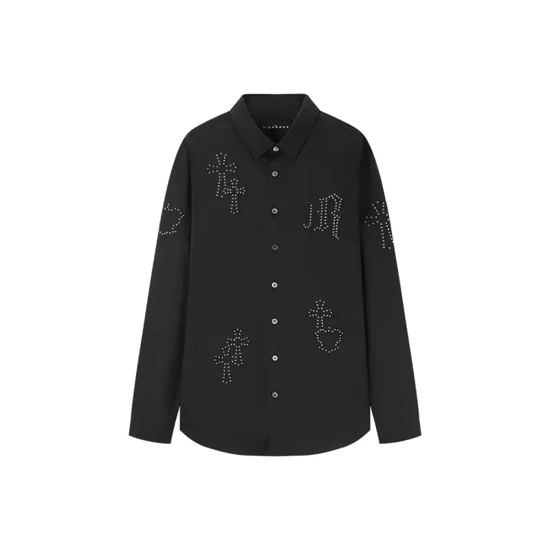 JOHN RICHMOND Long Sleeved Shirts Men's-0