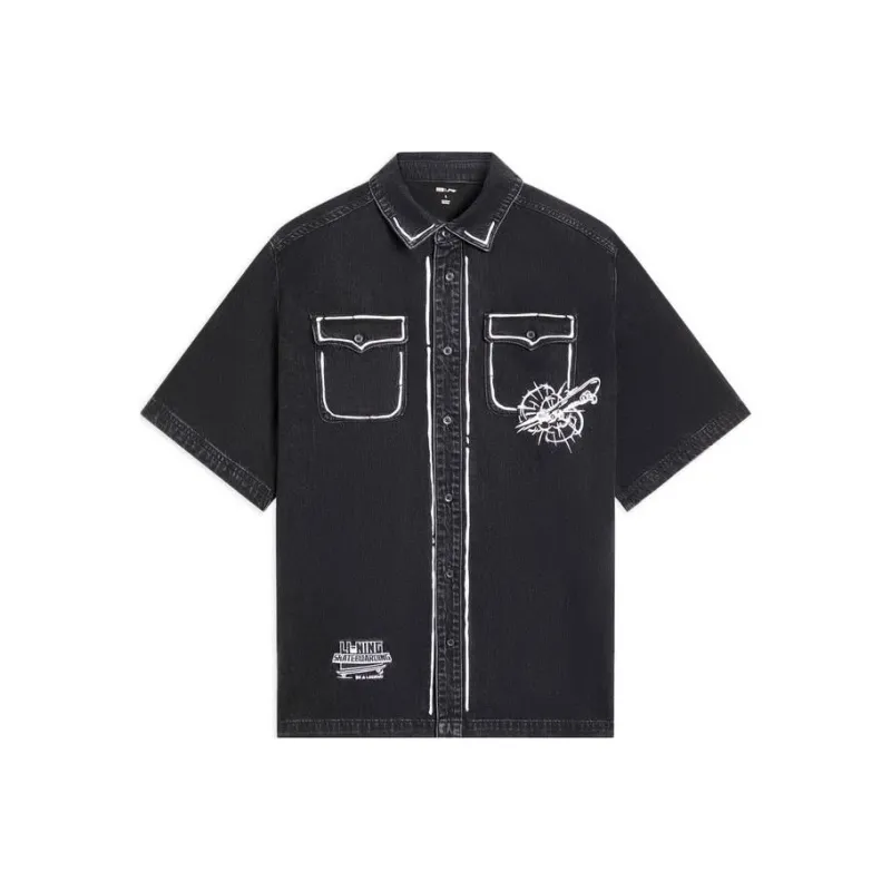 LiNing x MARVEL Shirt Men's Black-0