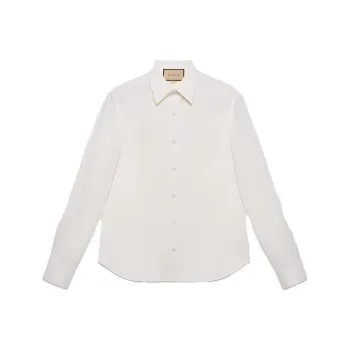 GUCCI Shirts Men Ivory White