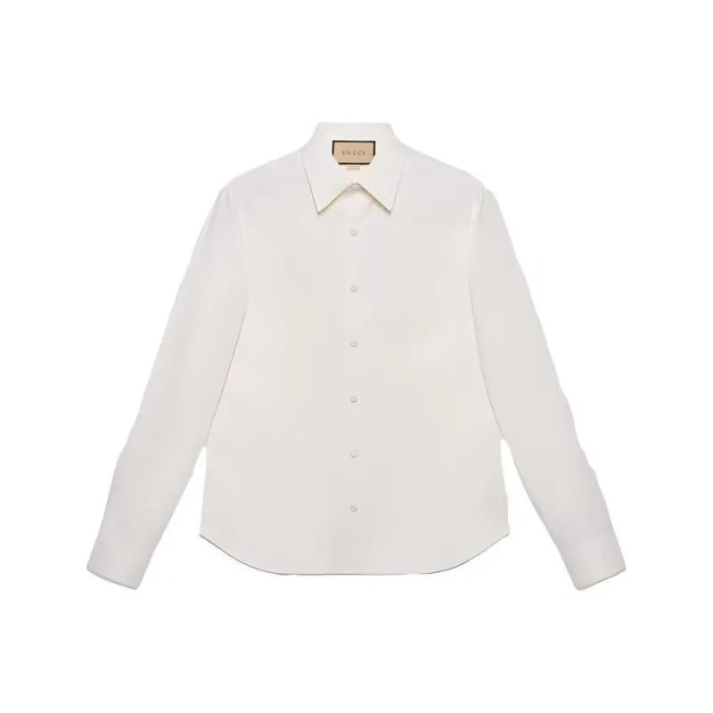 GUCCI Shirts Men Ivory White-0