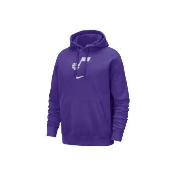 Nike Utah Jazz Club Fleece City Edition Sweatshirt City Edition Utah Jazz Men's Purple