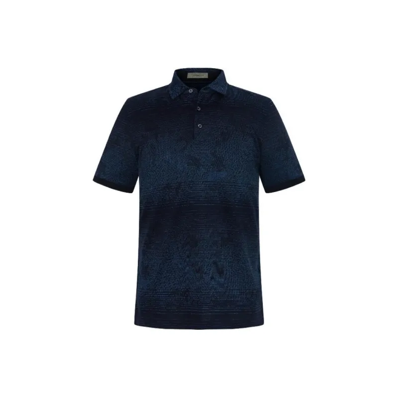 CORNELIANI Polo Shirt Men's Blue Gray-0