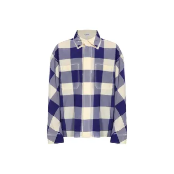 LOEWE Checked Long-Sleeved Shirt