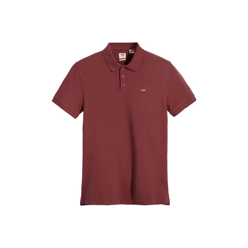 Levis Polo Shirts Men Burgundy-0