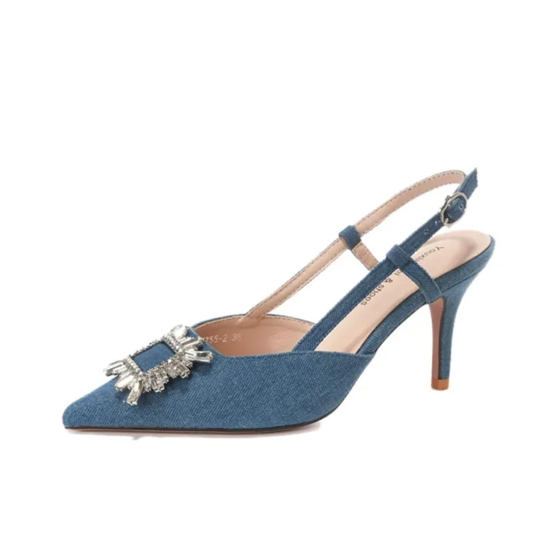Than Than Me Slim Heel High Heels Women's-3
