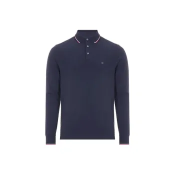 Tommy Hilfiger Polo Shirt Men's Navy Blue