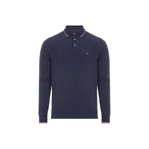 Tommy Hilfiger Polo Shirt Men's Navy Blue