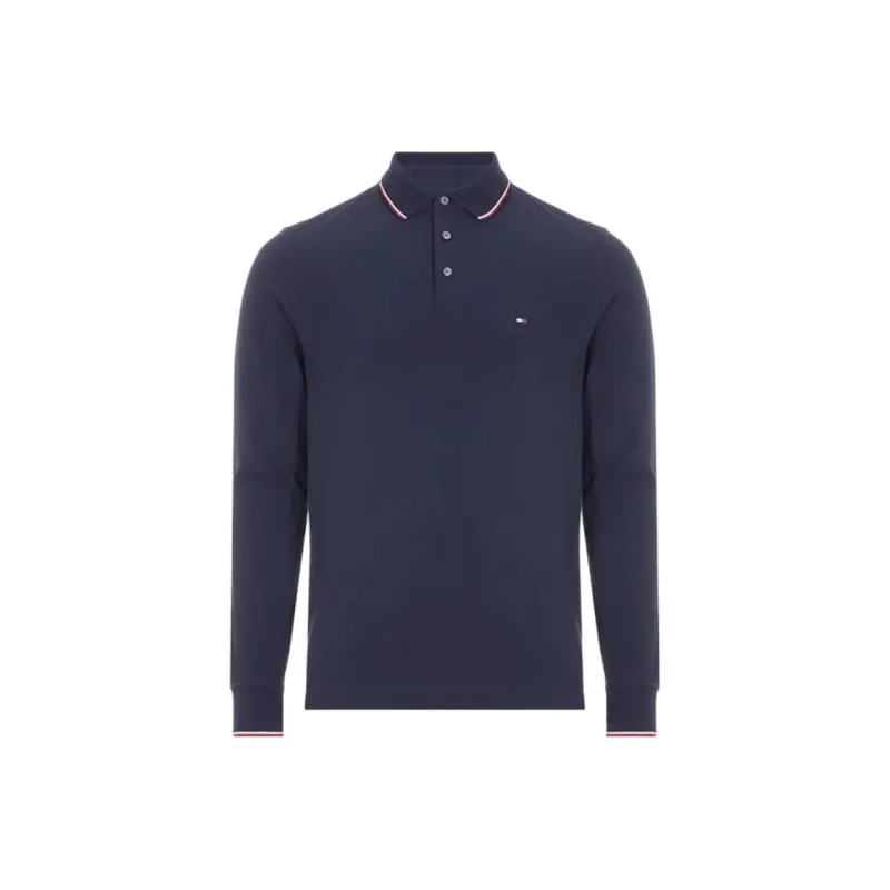 Tommy Hilfiger Polo Shirt Men's Navy Blue-0